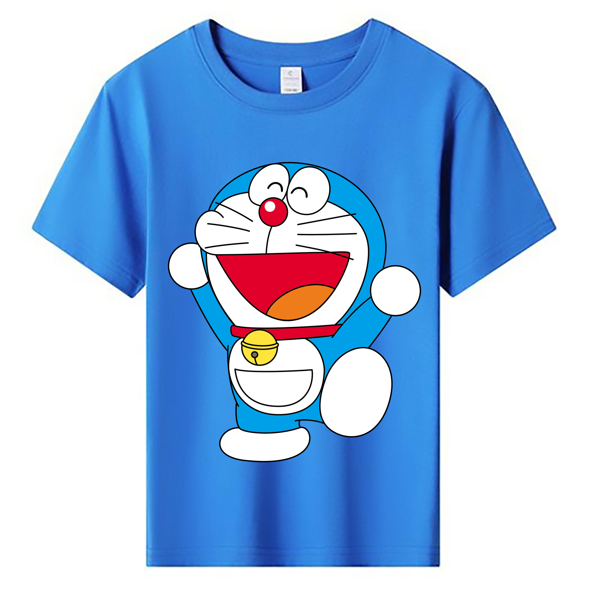 （画像用） ドラえもん Doraemon 綿100％キッズTシャツ（フロントプリント）